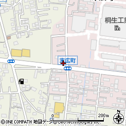 ファミリーマート日野屋伊勢崎末広町店周辺の地図