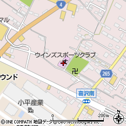 栃木県小山市喜沢1414周辺の地図