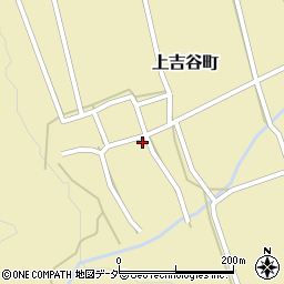 石川県白山市上吉谷町ト186周辺の地図