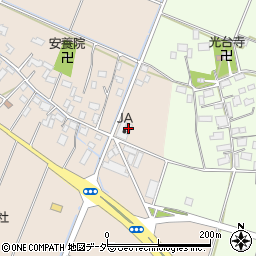 栃木県小山市立木430周辺の地図