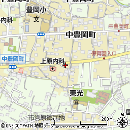 群馬県高崎市中豊岡町108周辺の地図