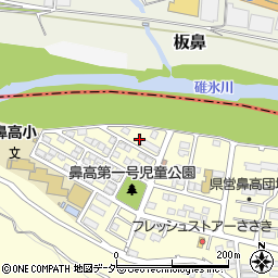 群馬県高崎市鼻高町55-7周辺の地図