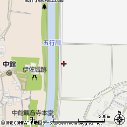 五行川サイクリングロード周辺の地図