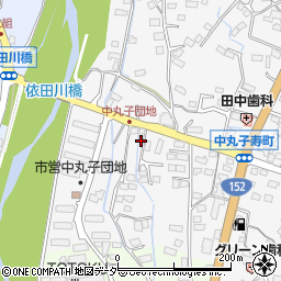 柳沢クリーニング店周辺の地図