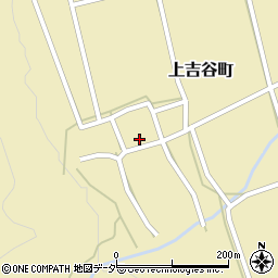 石川県白山市上吉谷町ト184周辺の地図