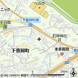 群馬県高崎市下豊岡町272周辺の地図