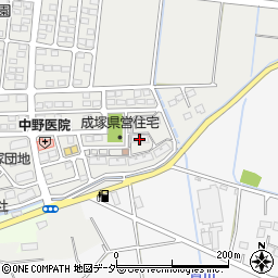 成塚県営住宅９１－Ｃ棟周辺の地図