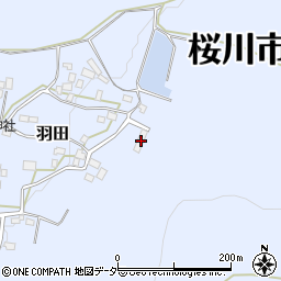 茨城県桜川市羽田1144周辺の地図