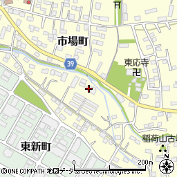群馬県太田市市場町799-1周辺の地図