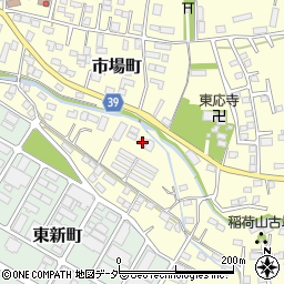 群馬県太田市市場町799周辺の地図