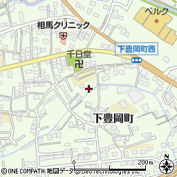 群馬県高崎市下豊岡町158周辺の地図