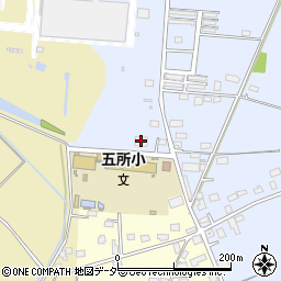 五所宮労働会館周辺の地図