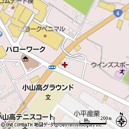 栃木県小山市喜沢1431周辺の地図