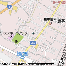 栃木県小山市喜沢1212周辺の地図