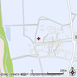 茨城県桜川市羽田142周辺の地図