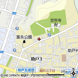 栃木県足利市助戸3丁目1801-4周辺の地図
