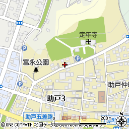 栃木県足利市助戸3丁目1801周辺の地図