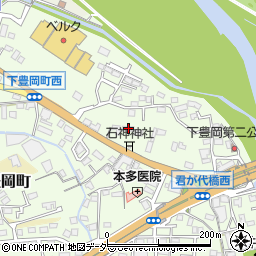 群馬県高崎市下豊岡町280周辺の地図