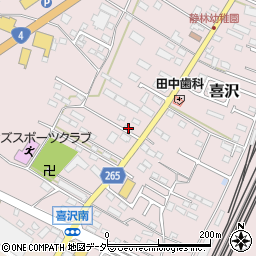 栃木県小山市喜沢1193周辺の地図