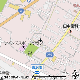 栃木県小山市喜沢1208周辺の地図