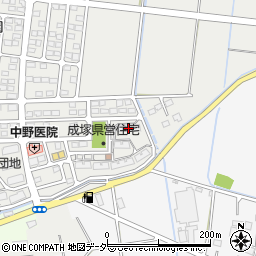 成塚県営住宅８８－Ｂ棟周辺の地図