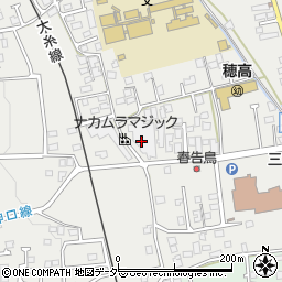 ナカムラマジック穂高工場周辺の地図
