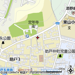 栃木県足利市助戸3丁目518-15周辺の地図