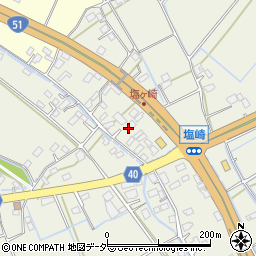 茨城県水戸市塩崎町860周辺の地図