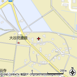 茨城県筑西市大谷53周辺の地図