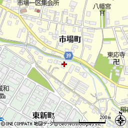 群馬県太田市市場町810-3周辺の地図