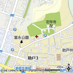 栃木県足利市助戸3丁目1801-7周辺の地図