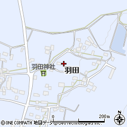 茨城県桜川市羽田1154-3周辺の地図