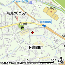 群馬県高崎市下豊岡町157周辺の地図