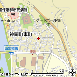 岩田板金店周辺の地図