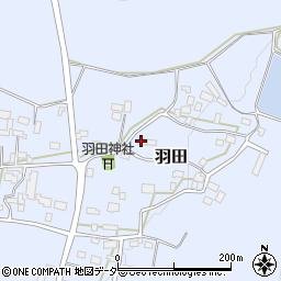 茨城県桜川市羽田1154-4周辺の地図