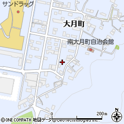 栃木県足利市大月町71周辺の地図