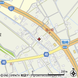 茨城県水戸市塩崎町853周辺の地図