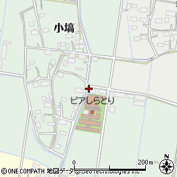 茨城県筑西市小塙188周辺の地図