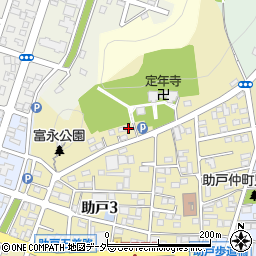 栃木県足利市助戸3丁目1801-5周辺の地図