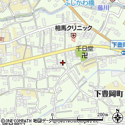 群馬県高崎市下豊岡町139周辺の地図