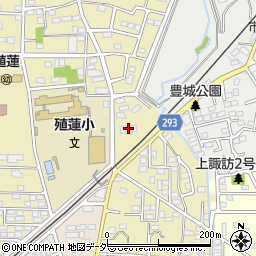 伊勢崎市うえはす福祉作業所周辺の地図