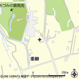 長野県安曇野市豊科南穂高重柳5793周辺の地図