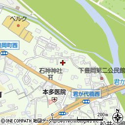 群馬県高崎市下豊岡町873周辺の地図