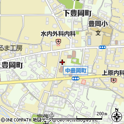 群馬県高崎市中豊岡町50周辺の地図