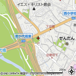 君が代児童公園周辺の地図