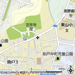 栃木県足利市助戸3丁目518-14周辺の地図