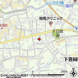 群馬県高崎市下豊岡町137-4周辺の地図