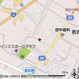 栃木県小山市喜沢1216周辺の地図
