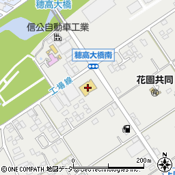 チャンピオン穂高店周辺の地図