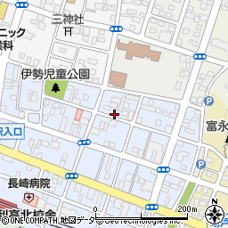 栃木県足利市伊勢町2丁目周辺の地図